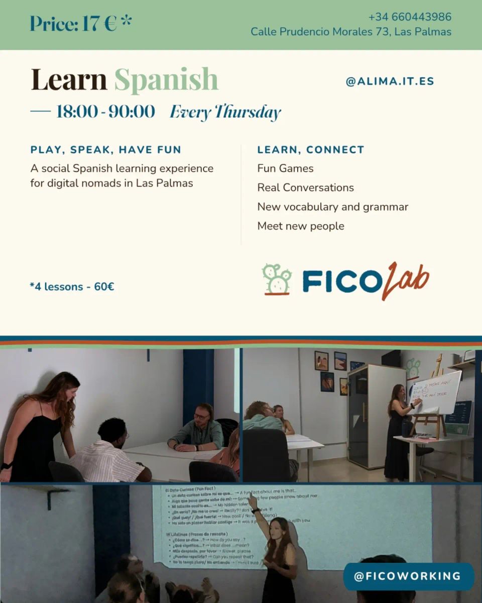 Aprende español - Clases sociales para nómadas digitales