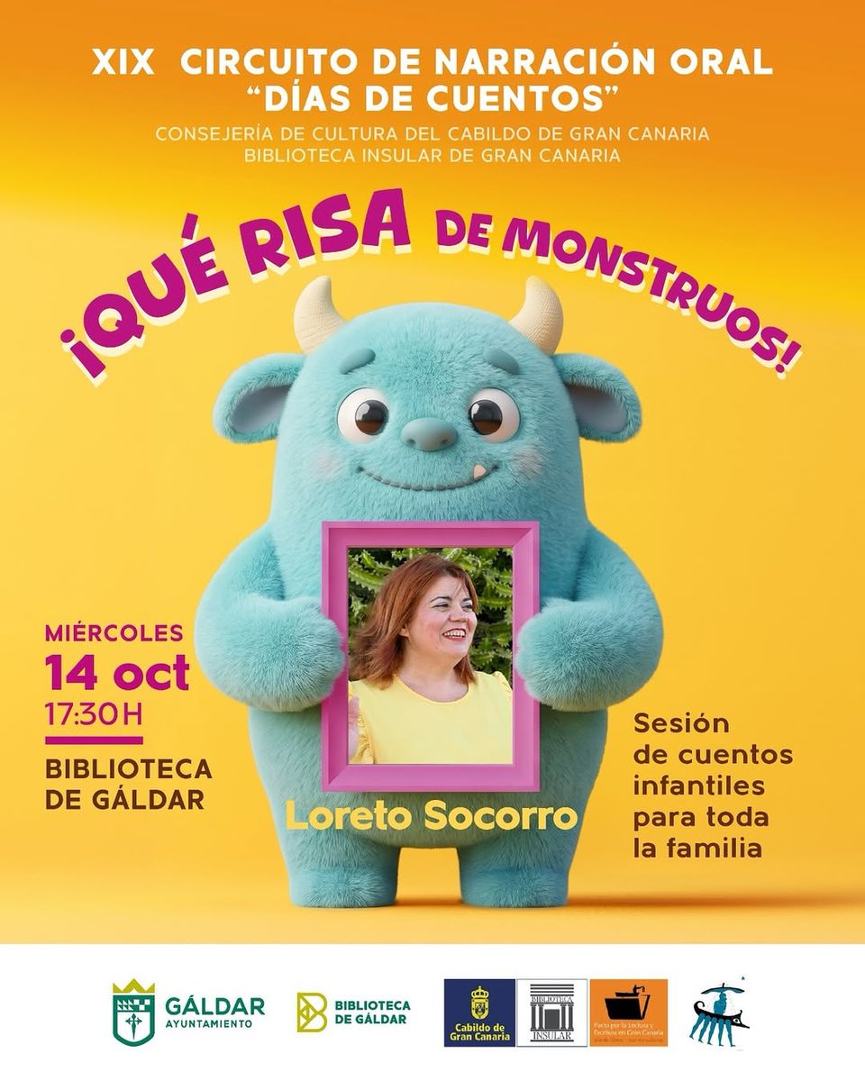 Qué risa de monstruos – Children’s Storytelling Show