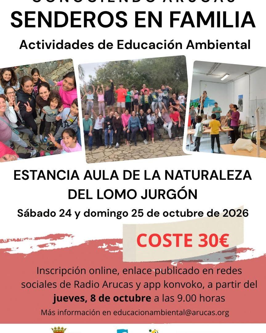 Senderos en Familia: Fin de Semana en el Aula de la Naturaleza del Lomo Jurgón