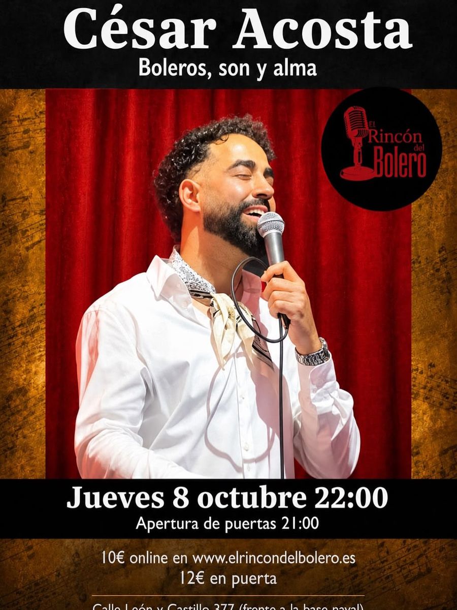 César Acosta: Boleros, Son y Alma