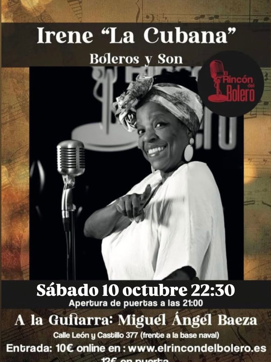 Irene "La Cubana" en Rincón del Bolero