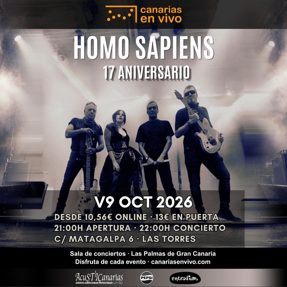 Homo Sapiens Live at Canarias en Vivo
