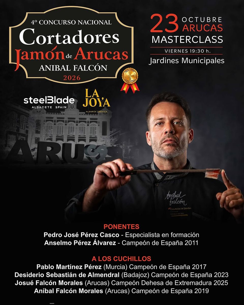 Ham-Carving Masterclass of the IV National Ham Carving Contest “Aníbal Falcón”