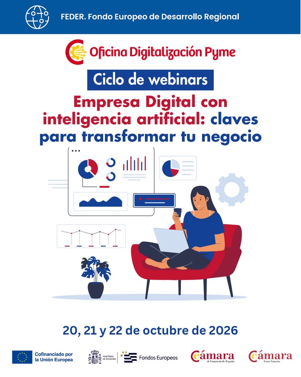 Ciclo de webinars Empresa digital con inteligencia artificial