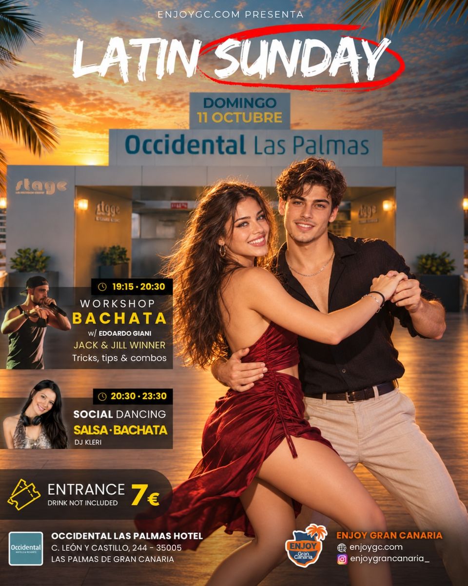 Fiesta Latina y Taller de Bachata