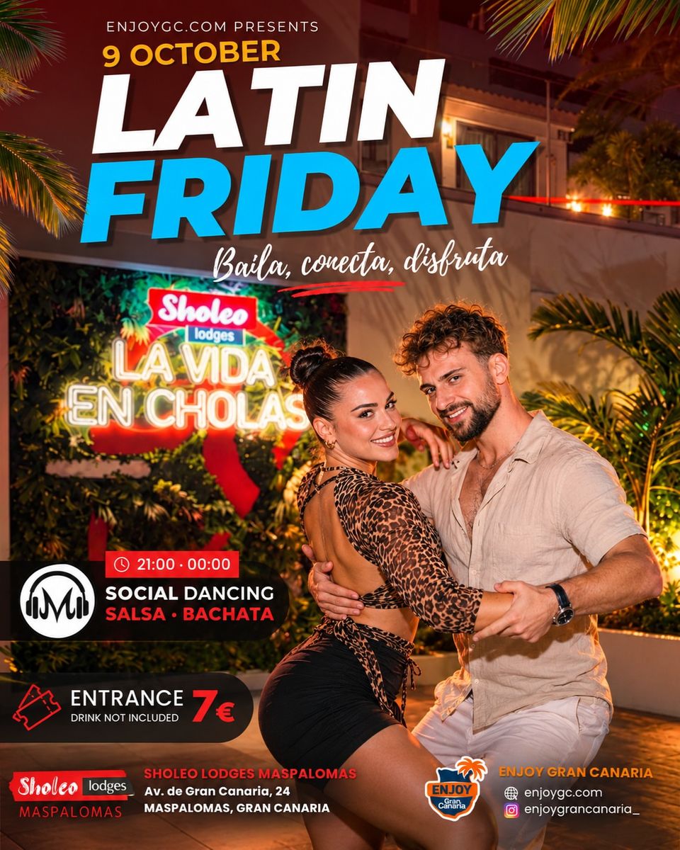 Latin Friday Social in Maspalomas