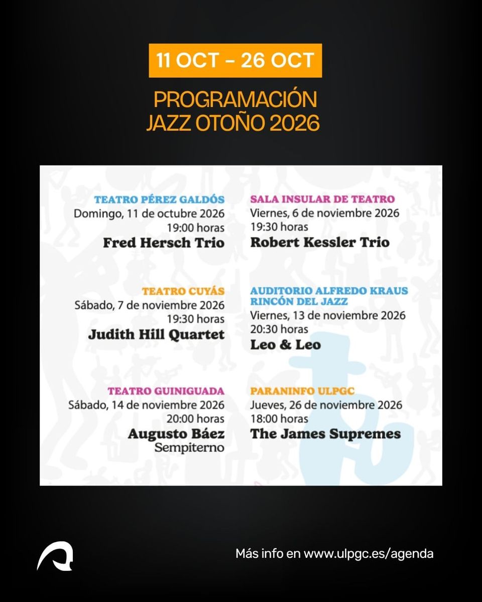 Jazz Otoño 2026: The James Supremes