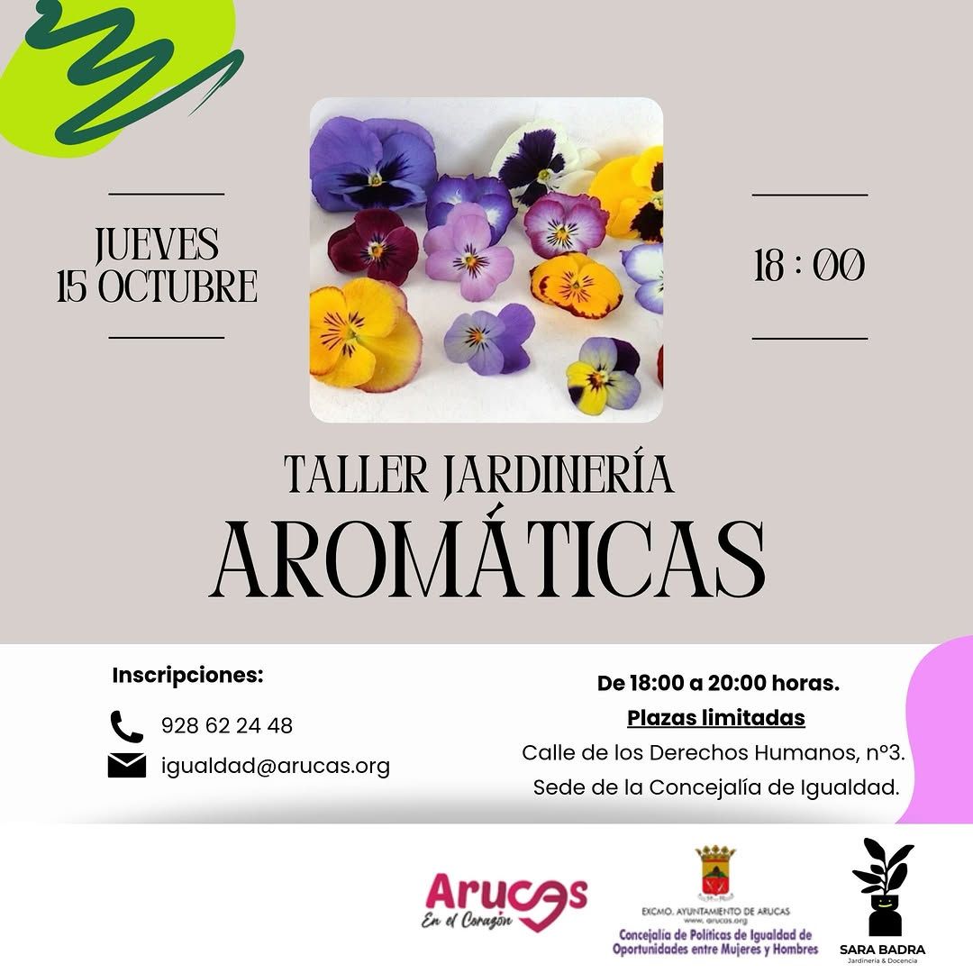 Taller de Jardinería y Plantas Aromáticas