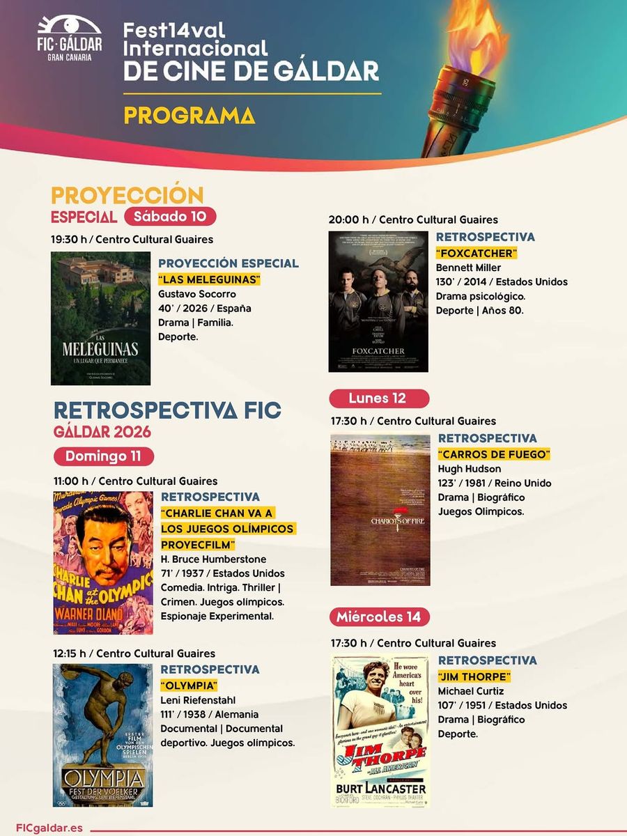 Cine y deporte: un diálogo épico – Retrospectiva (Día 1)