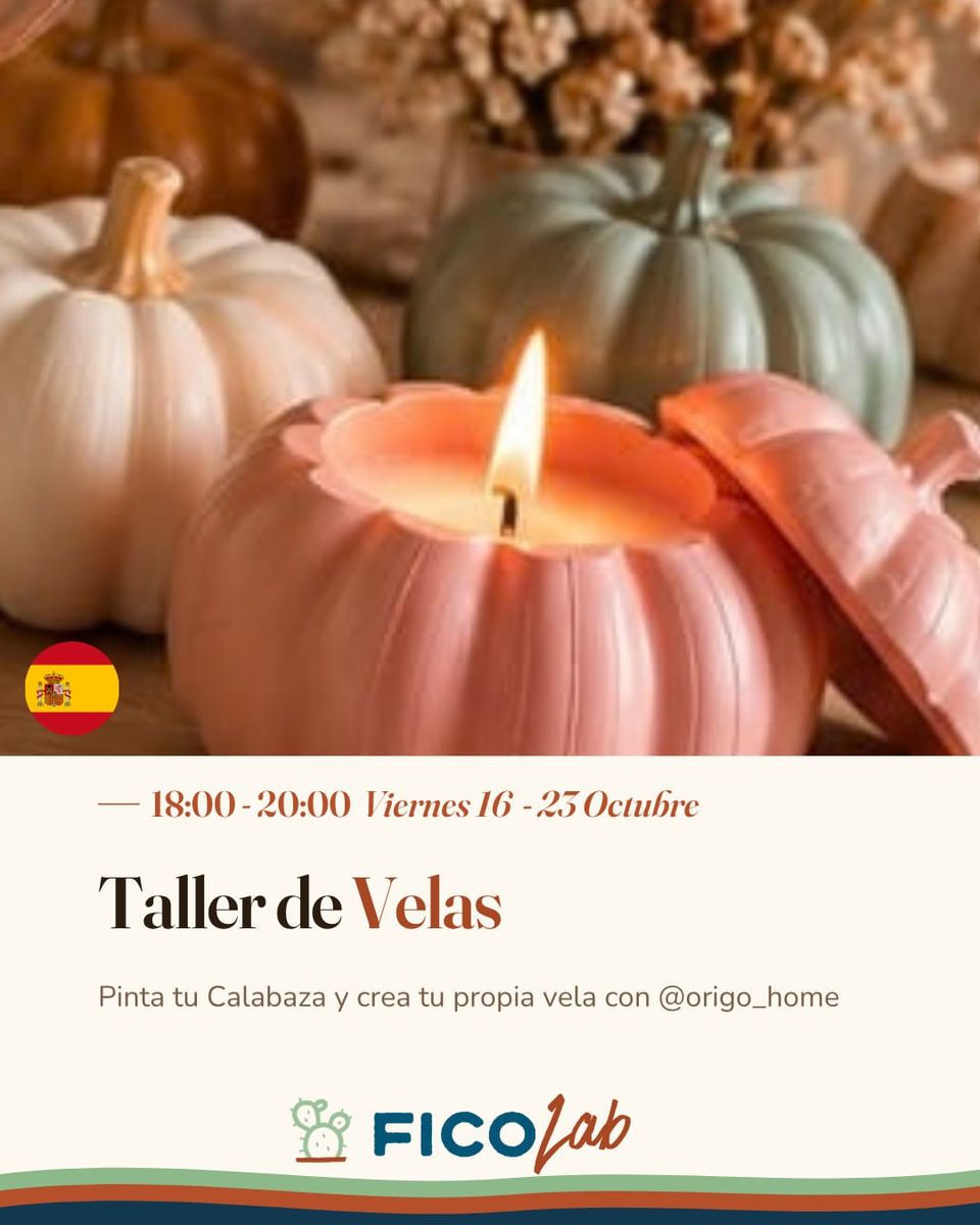 Especial de Otoño: Taller de Calabazas y Velas