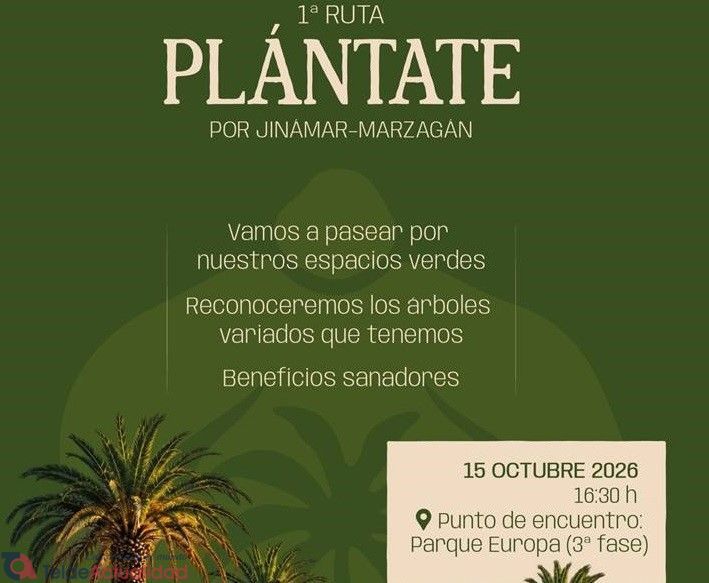 Ruta gratuita por las zonas verdes de Jinámar y Marzagán