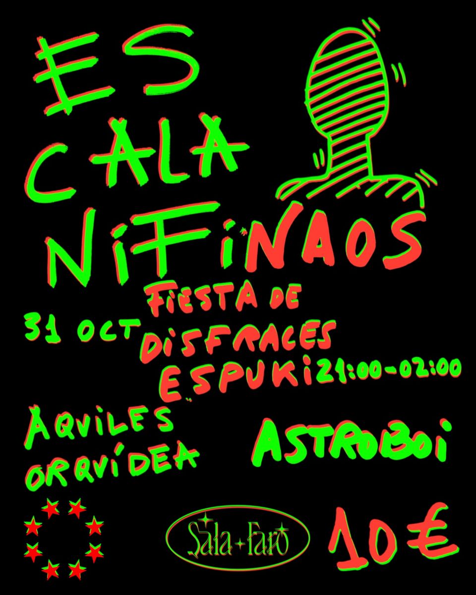 Escalanifinaos Fiesta de Disfraces Espuki
