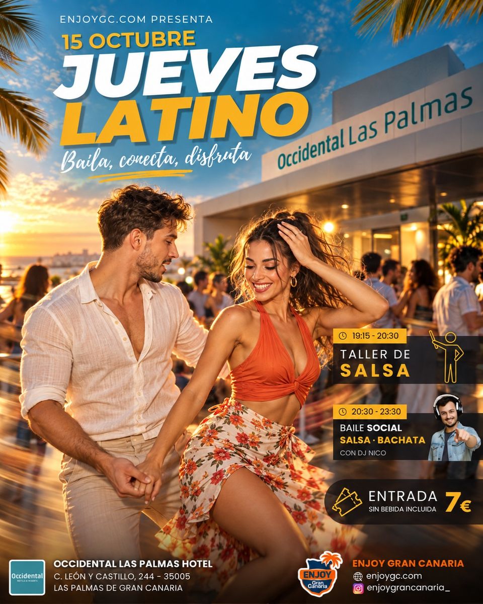 Jueves Latino en Occidental Las Palmas