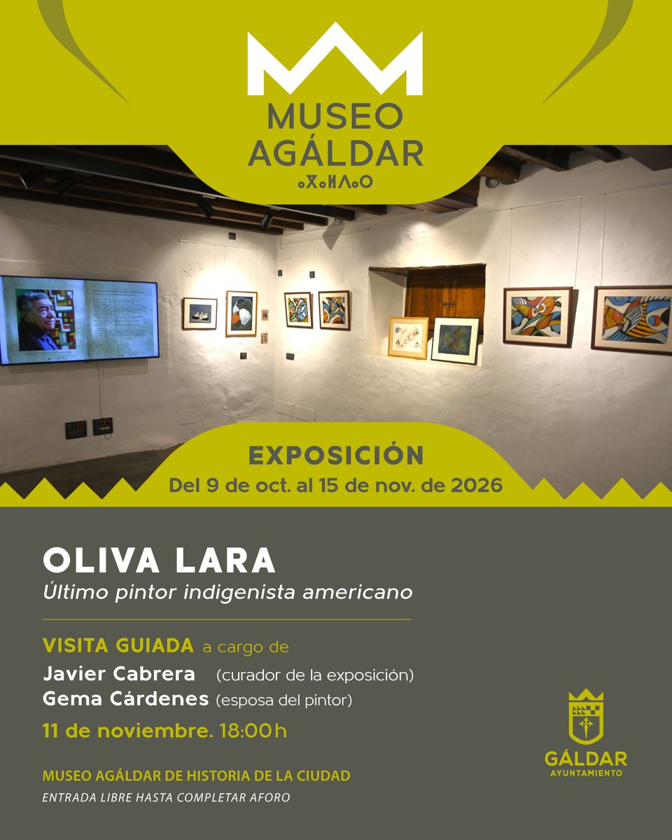 Guided Visit to the Exhibition "Oliva Lara. Último pintor indigenista americano"