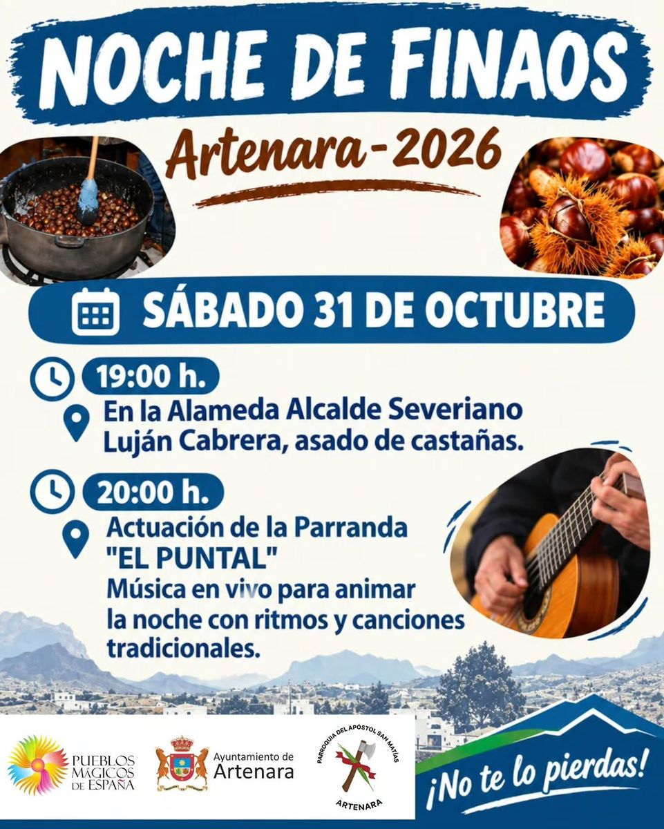 Noche de Finaos 2026 in Artenara