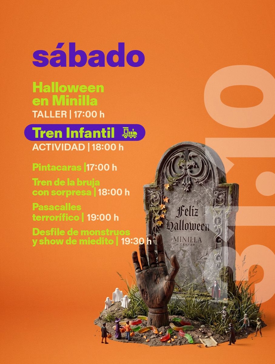 Halloween en Minilla Center