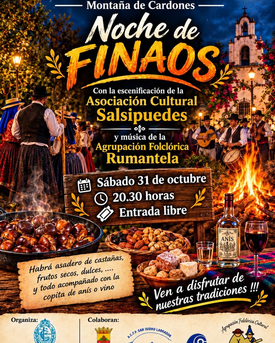 Noche de Finaos in Montaña de Cardones