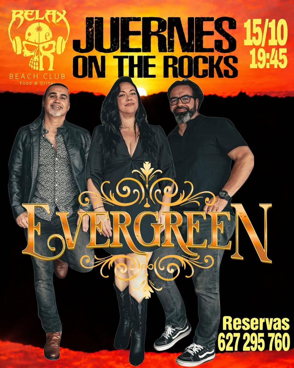 Juernes on the Rocks con Evergreen Rock Band