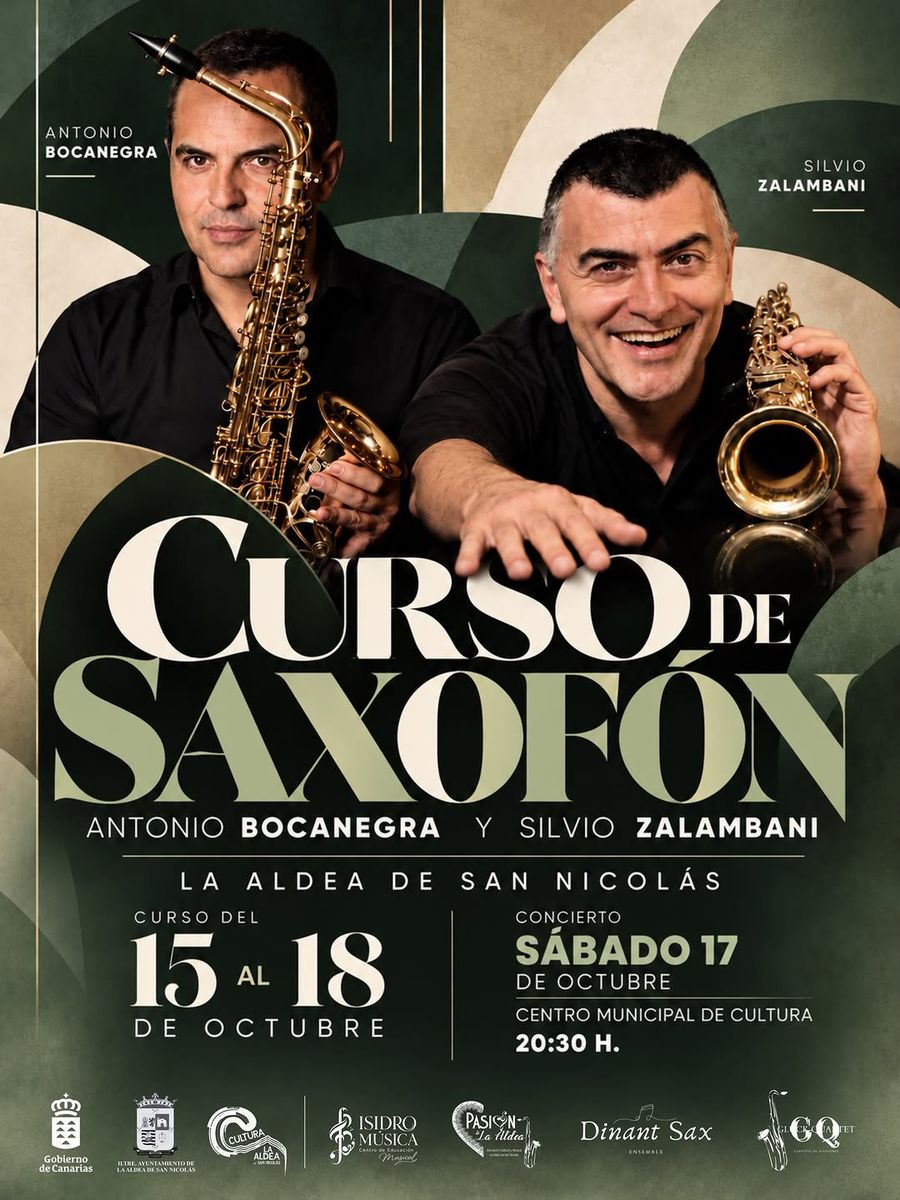 Curso de Saxofón en La Aldea