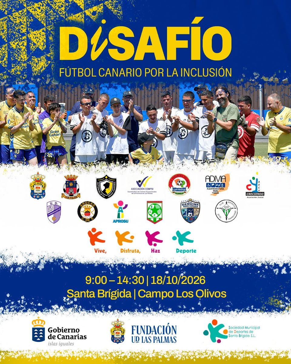 DiSAFÍO: Fútbol Canario por la Inclusión