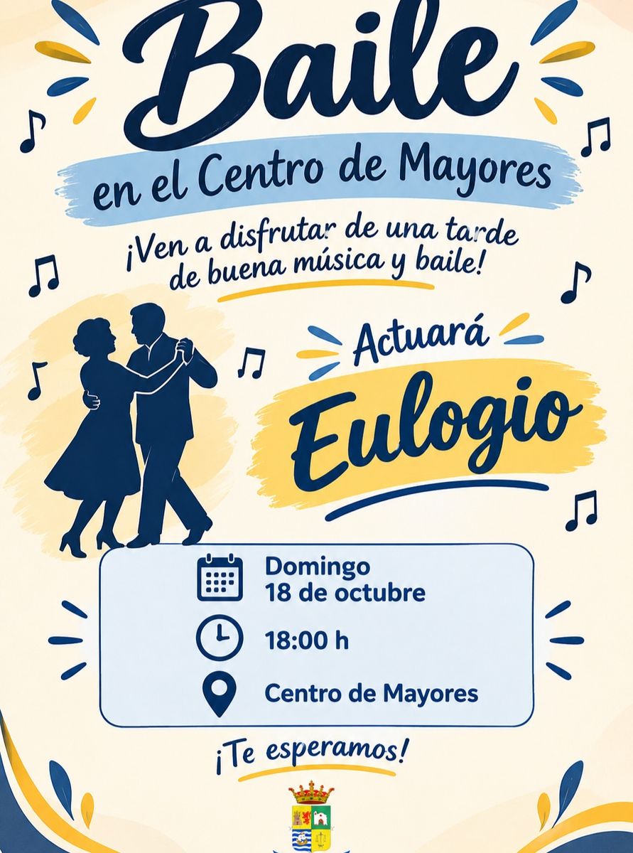 Tarde de Música y Baile en el Centro de Mayores