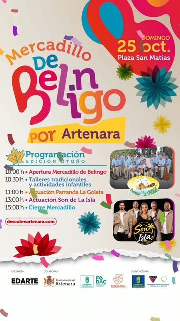 Autumn Edition of the "De Belingo por Artenara" Market