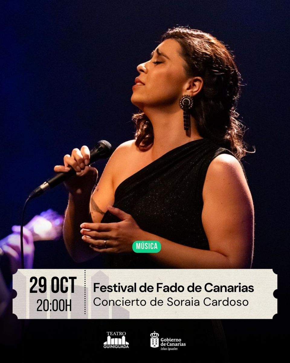 Soraia Cardoso – Canary Islands Fado Festival