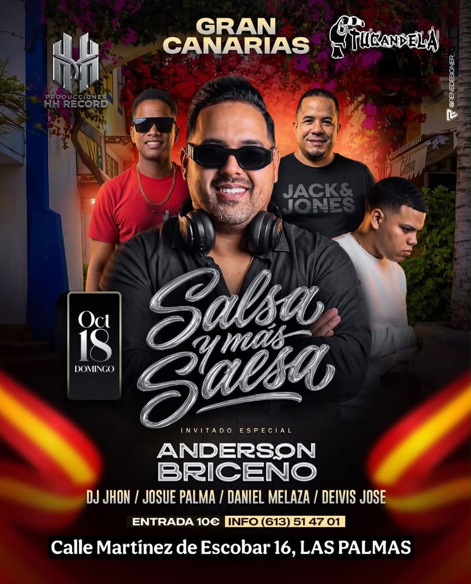 Salsa y Más Salsa con Anderson Briceño