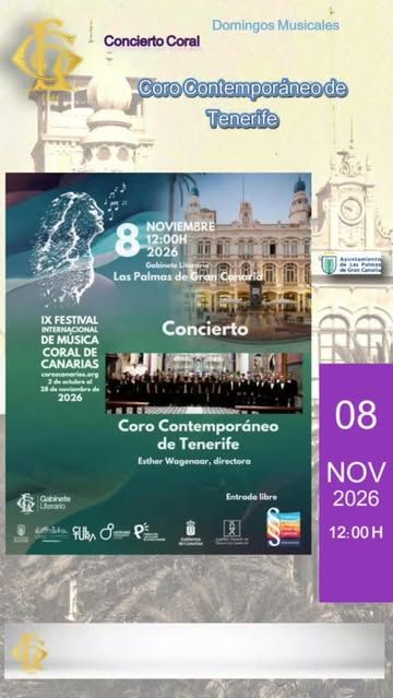 Concierto del Coro Contemporáneo de Tenerife