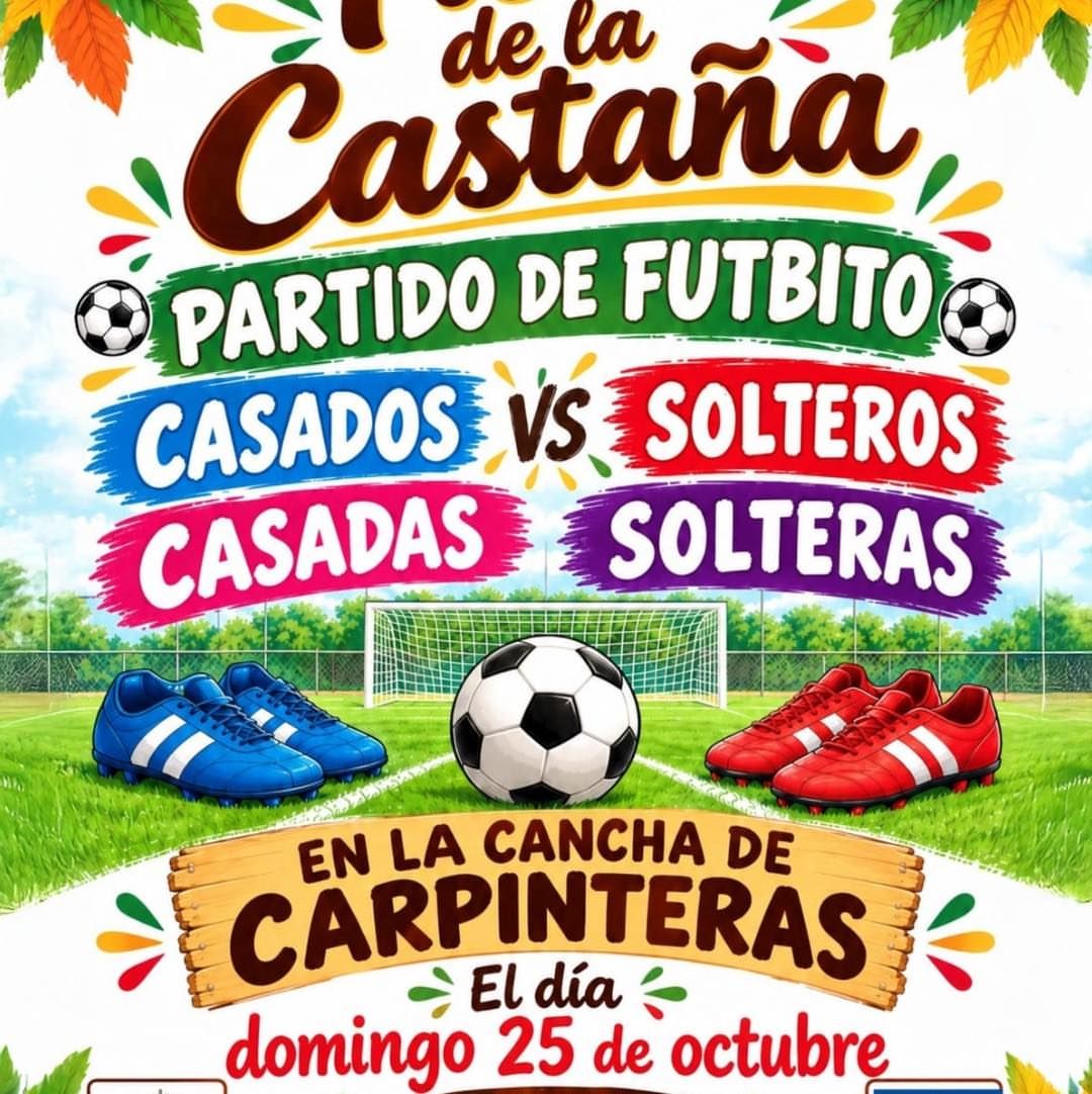 Fiesta de la Castaña: Partido Casados vs. Solteros