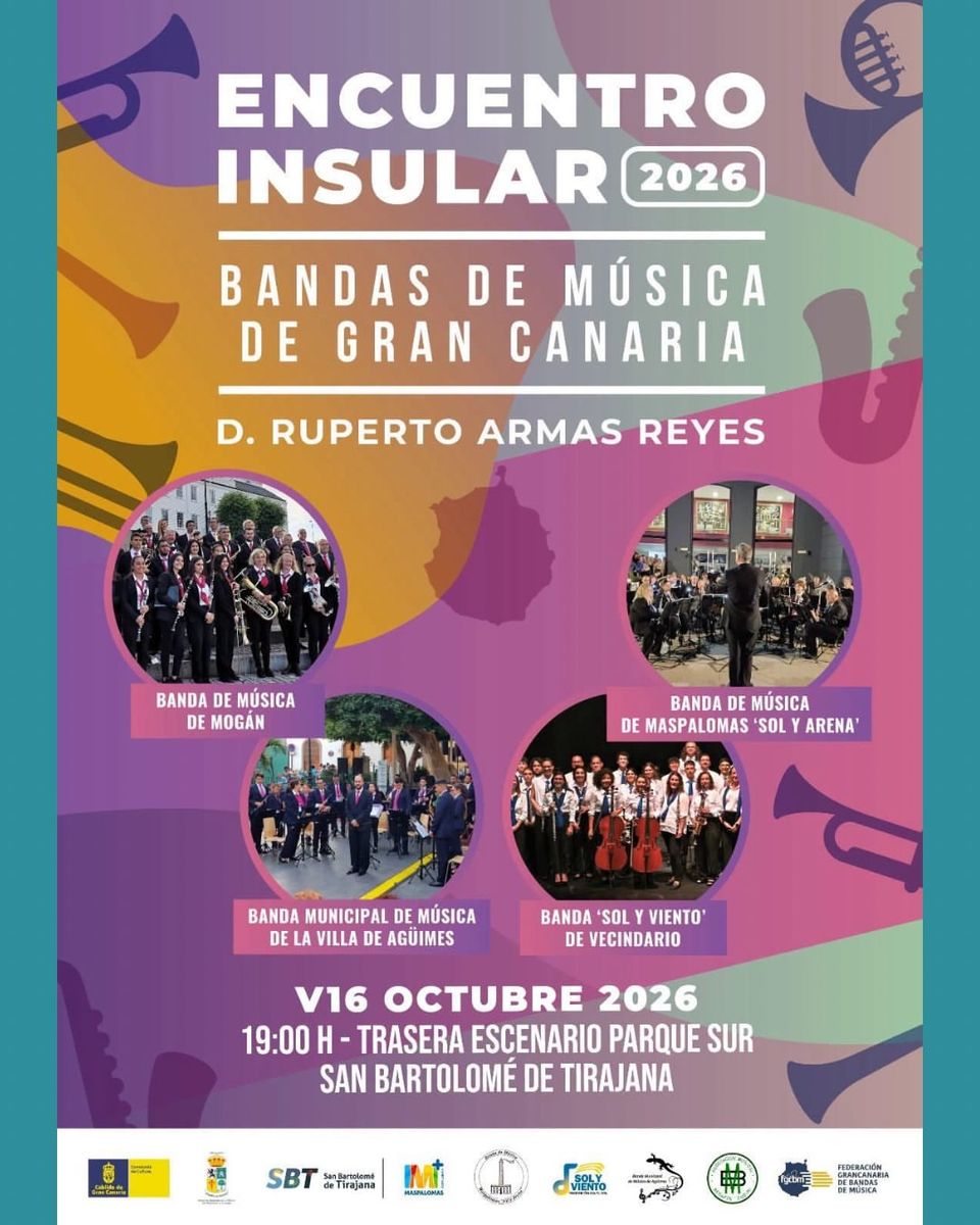 Encuentro Insular de Bandas de Música de Gran Canaria 2026