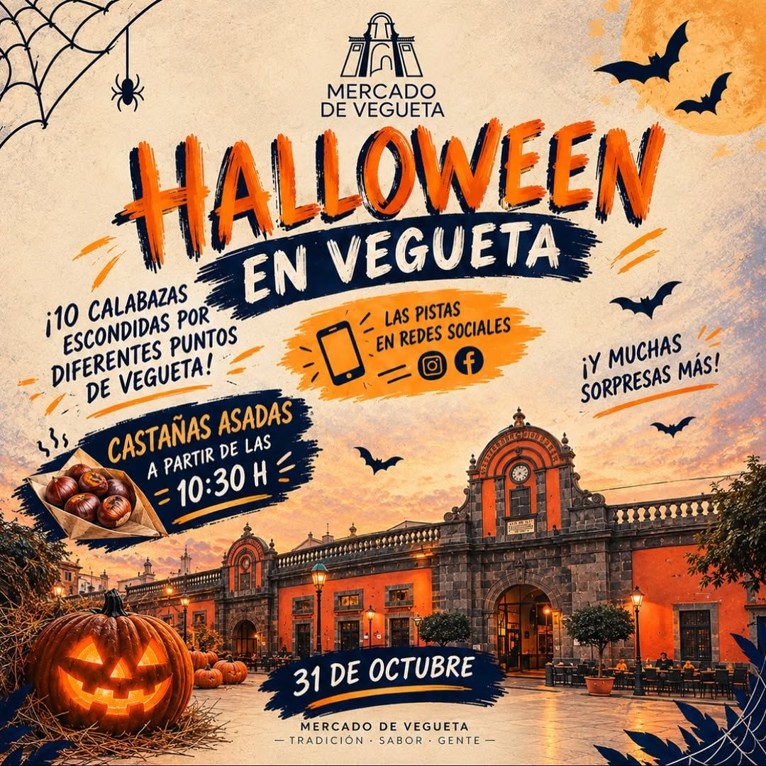 Halloween Pumpkin Hunt in Vegueta Market