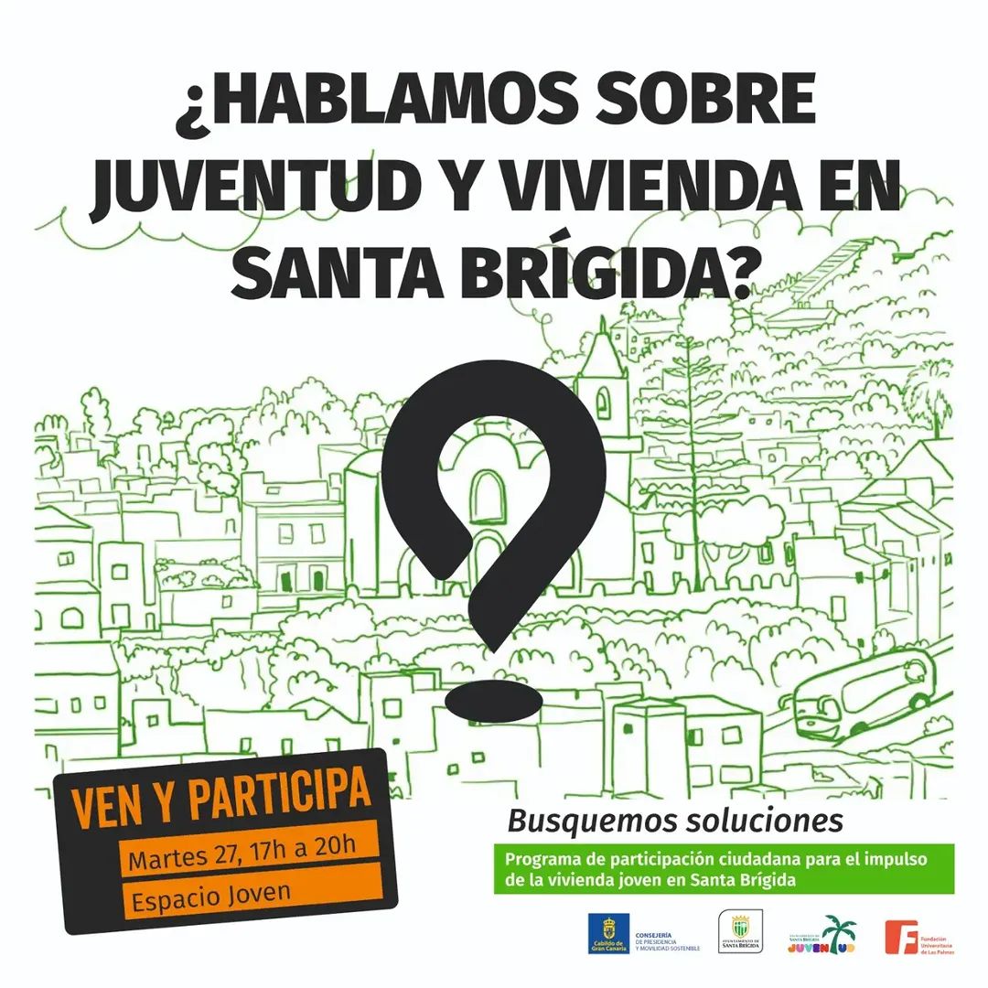 Youth and Housing Participatory Meeting in Santa Brígida