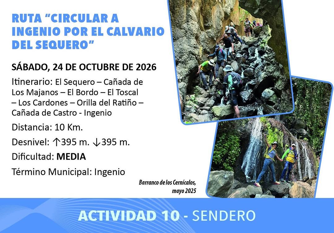 Circular a Ingenio por el Calvario del Sequeros