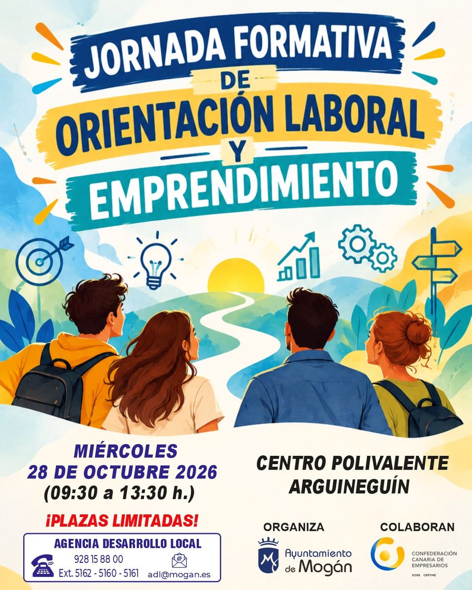Jornada Formativa Gratuita sobre Orientación Laboral y Emprendimiento