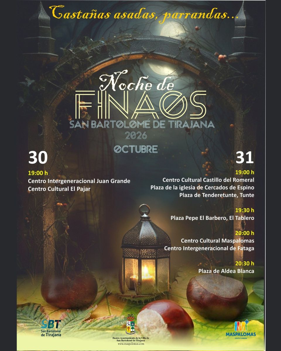 Noche de Finaos in San Bartolomé de Tirajana