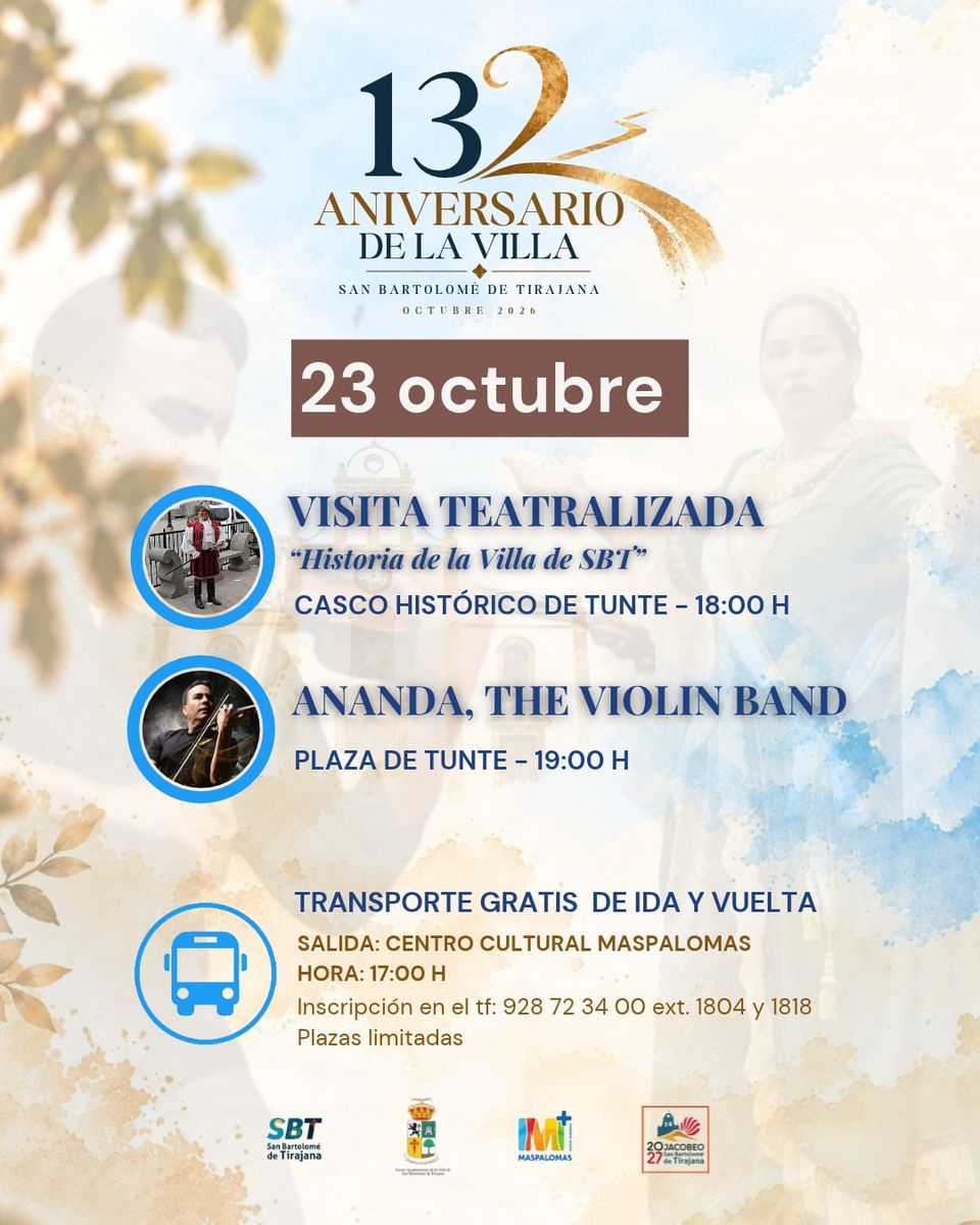 Visita teatralizada: Historia de la Villa de SBT