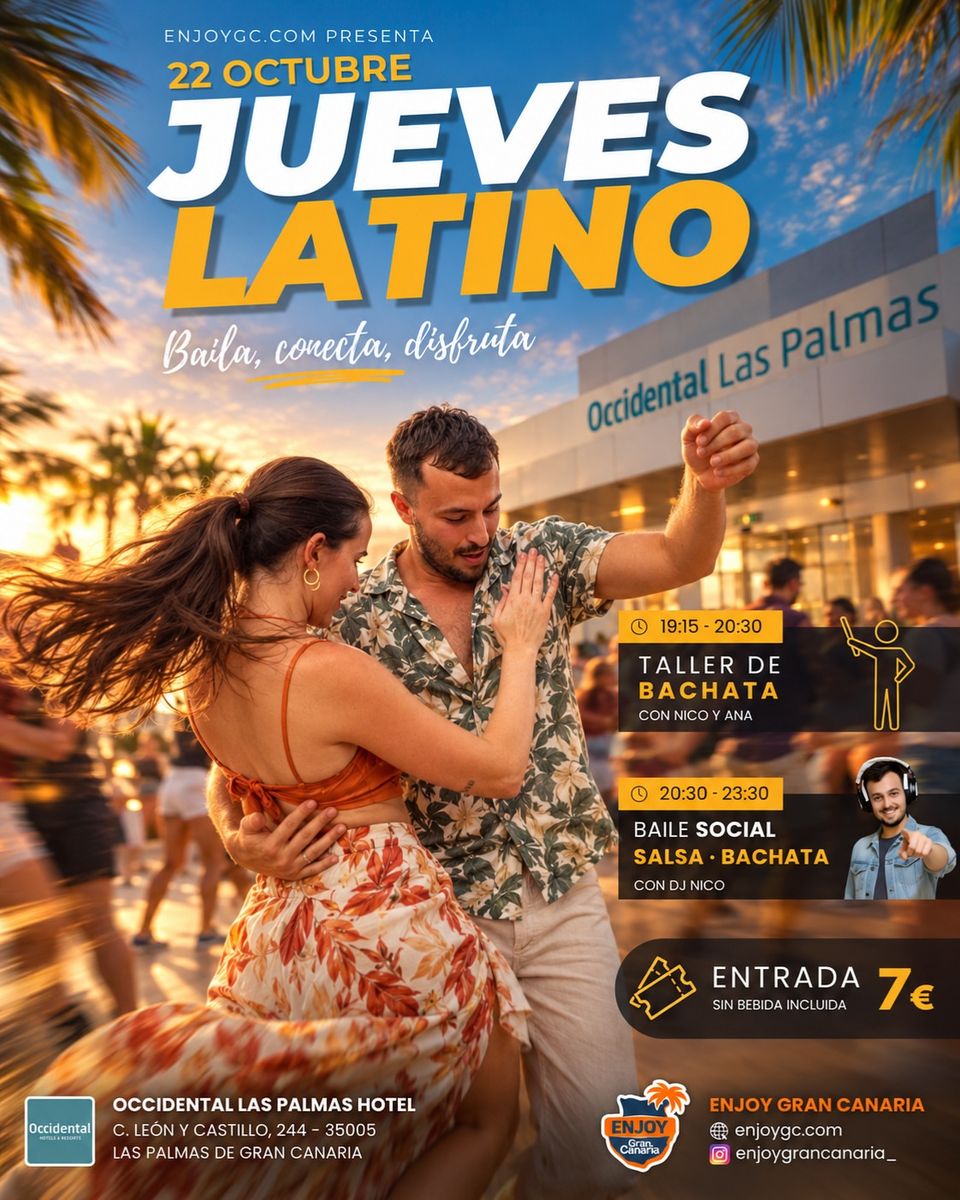 Latin Dance Party in Gran Canaria