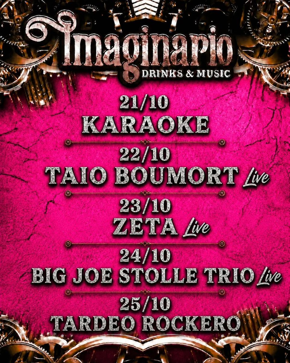 Taio Bou Mort en directo en Imaginario Drinks and Music