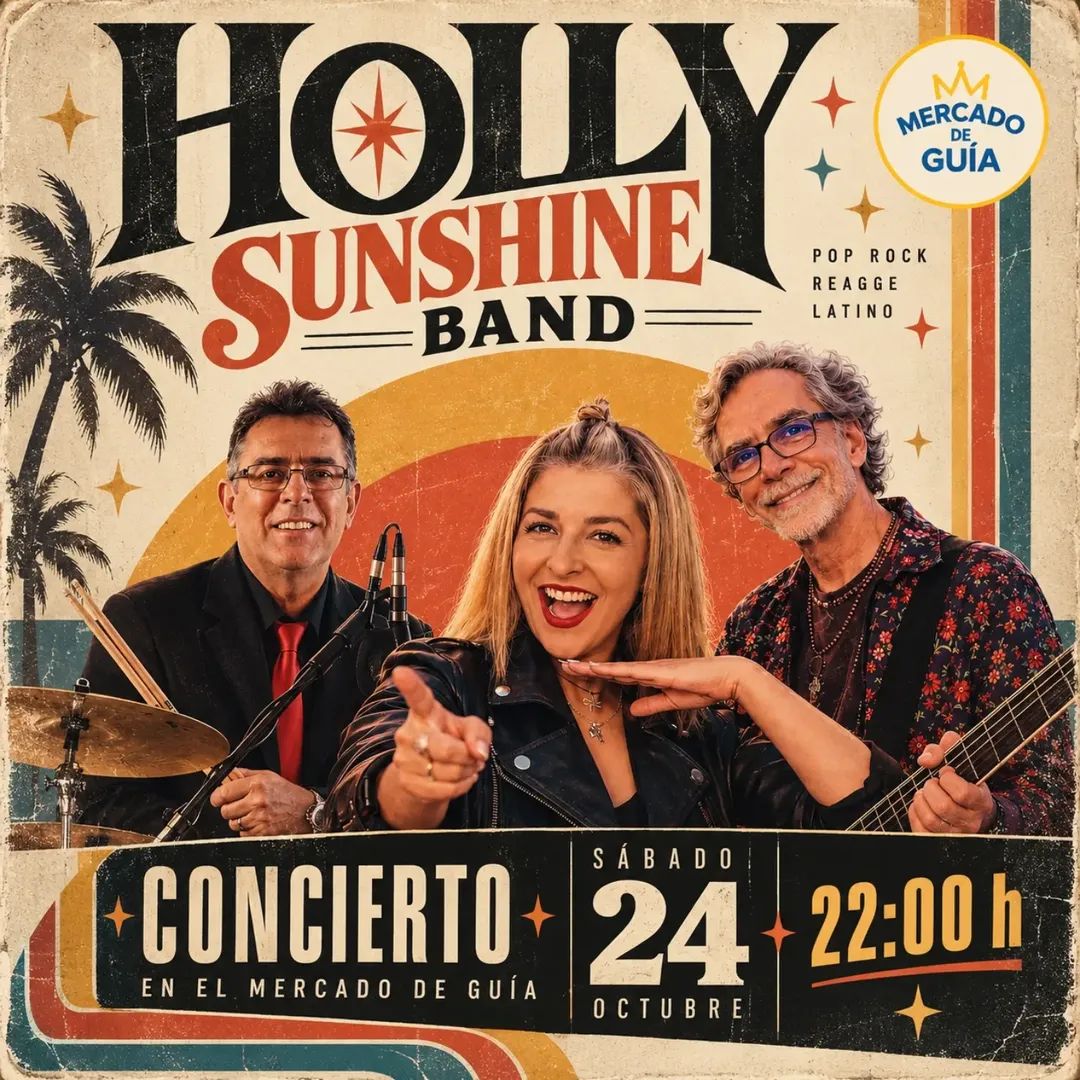 Holly Sunshine Band Live at Mercado de Guía