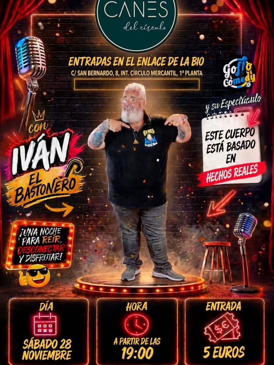 Noche de humor con Iván el Bastonero: Este cuerpo está basado en hechos reales