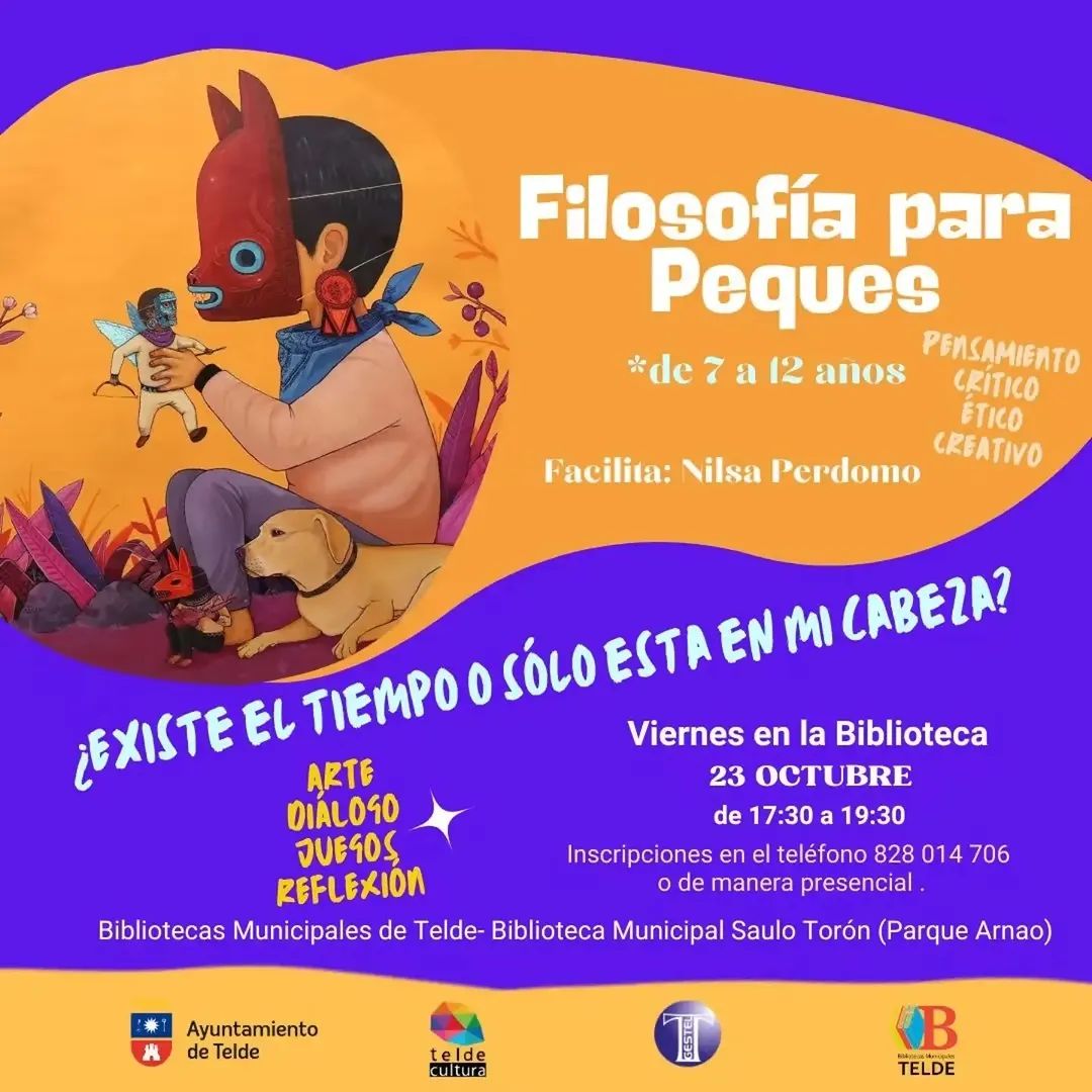 Filosofía para Peques: ¿Existe el tiempo o solo está en mi cabeza?