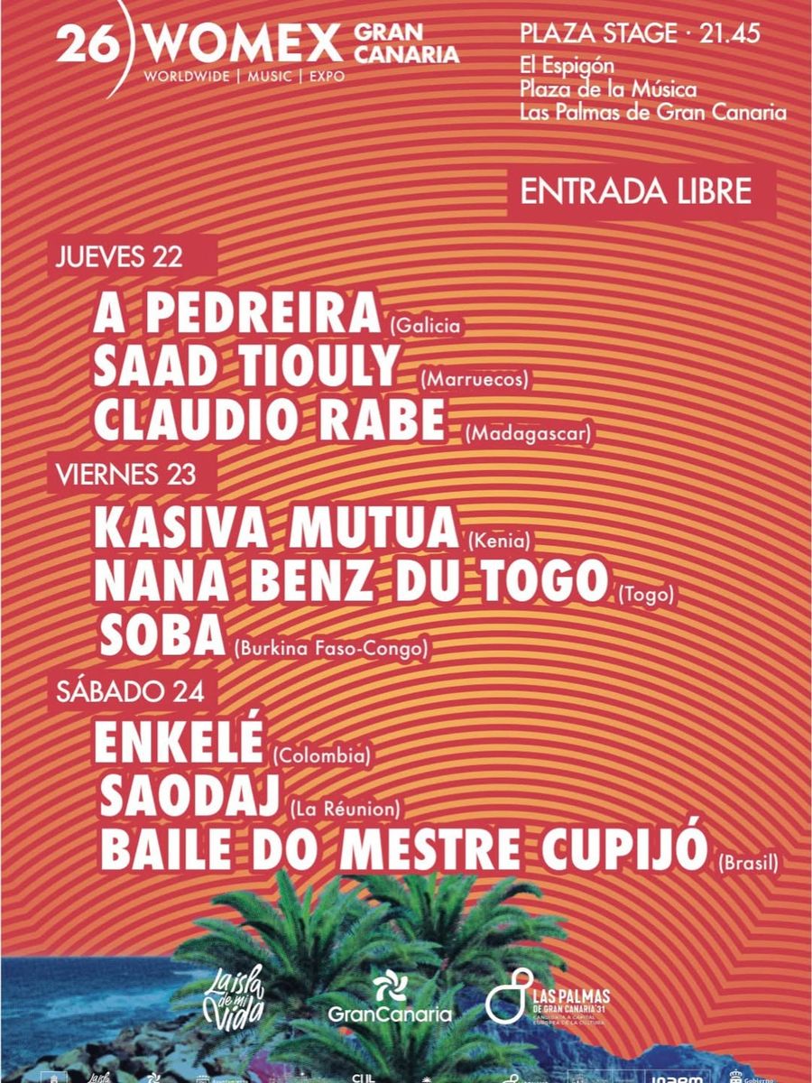 Noche de Músicas del Mundo: Kasiva Mutua, Nana Benz Du Togo y Soba