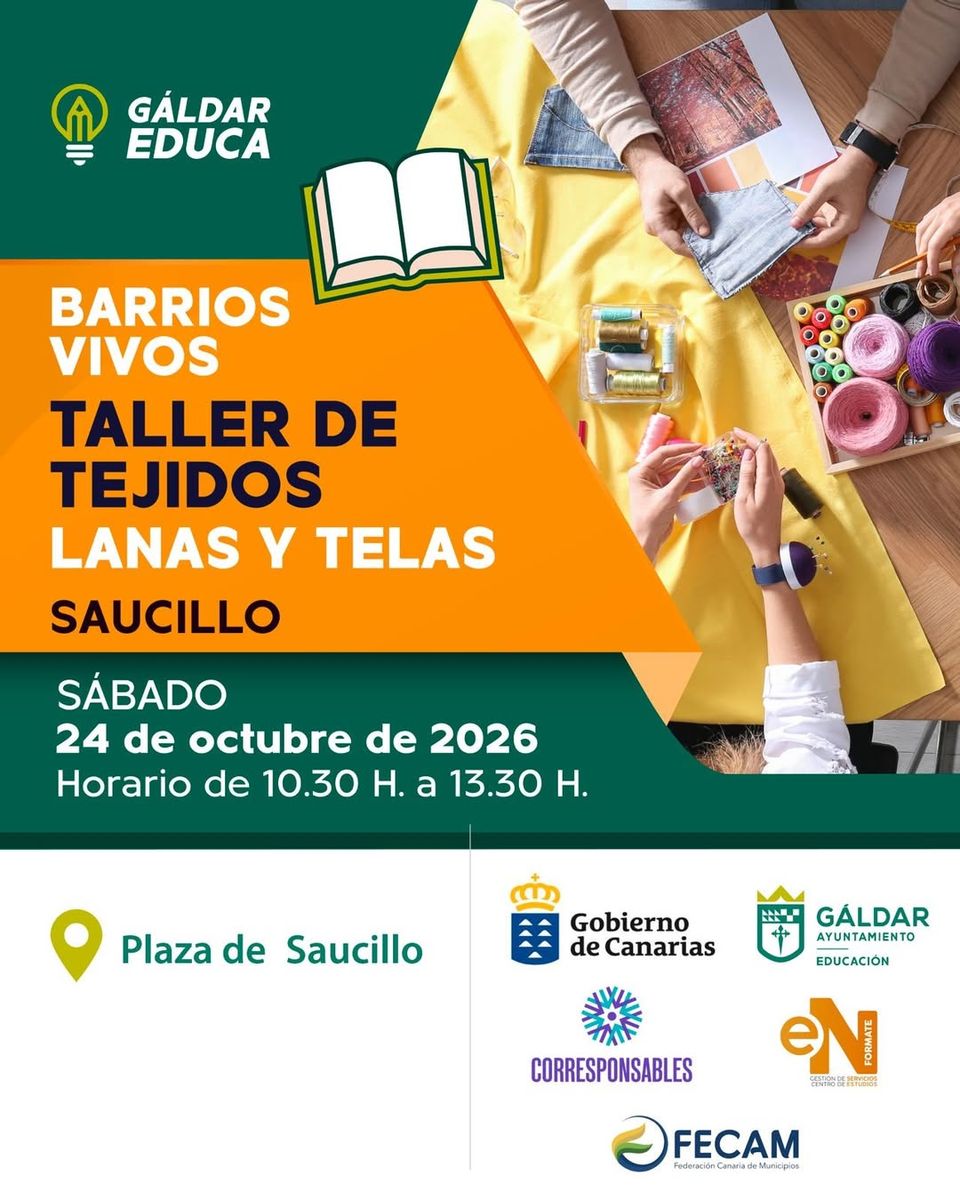 Barrios Vivos: Taller de Tejidos en Saucillo