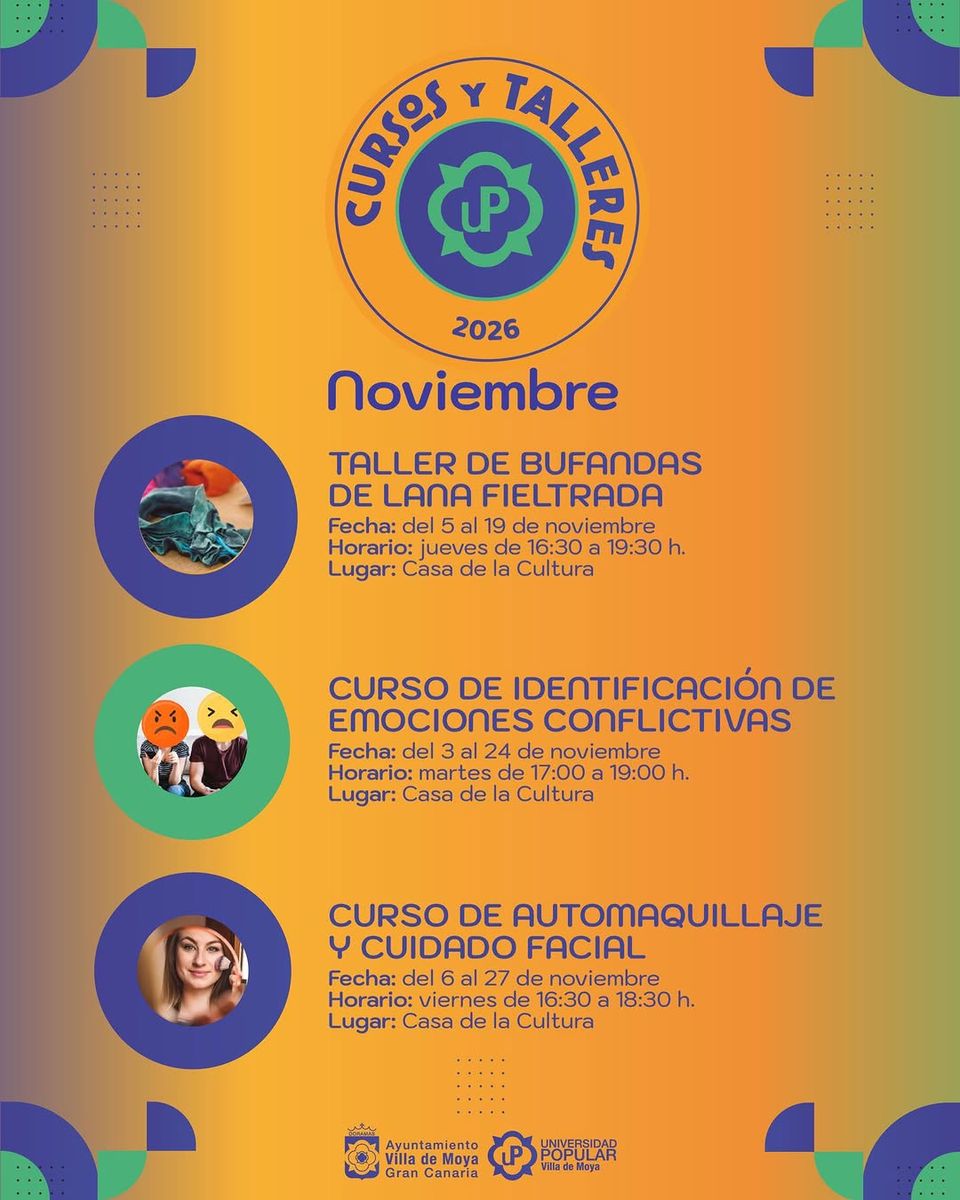 Taller de bufandas de lana fieltrada