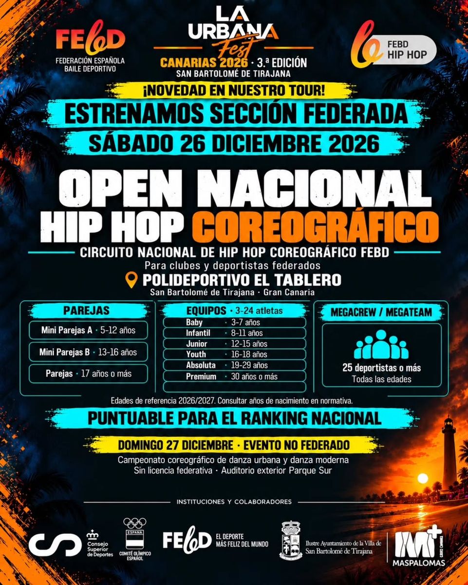 La Urbana Fest 3rd Edition - Non‑Federated Urban & Modern Dance Championship