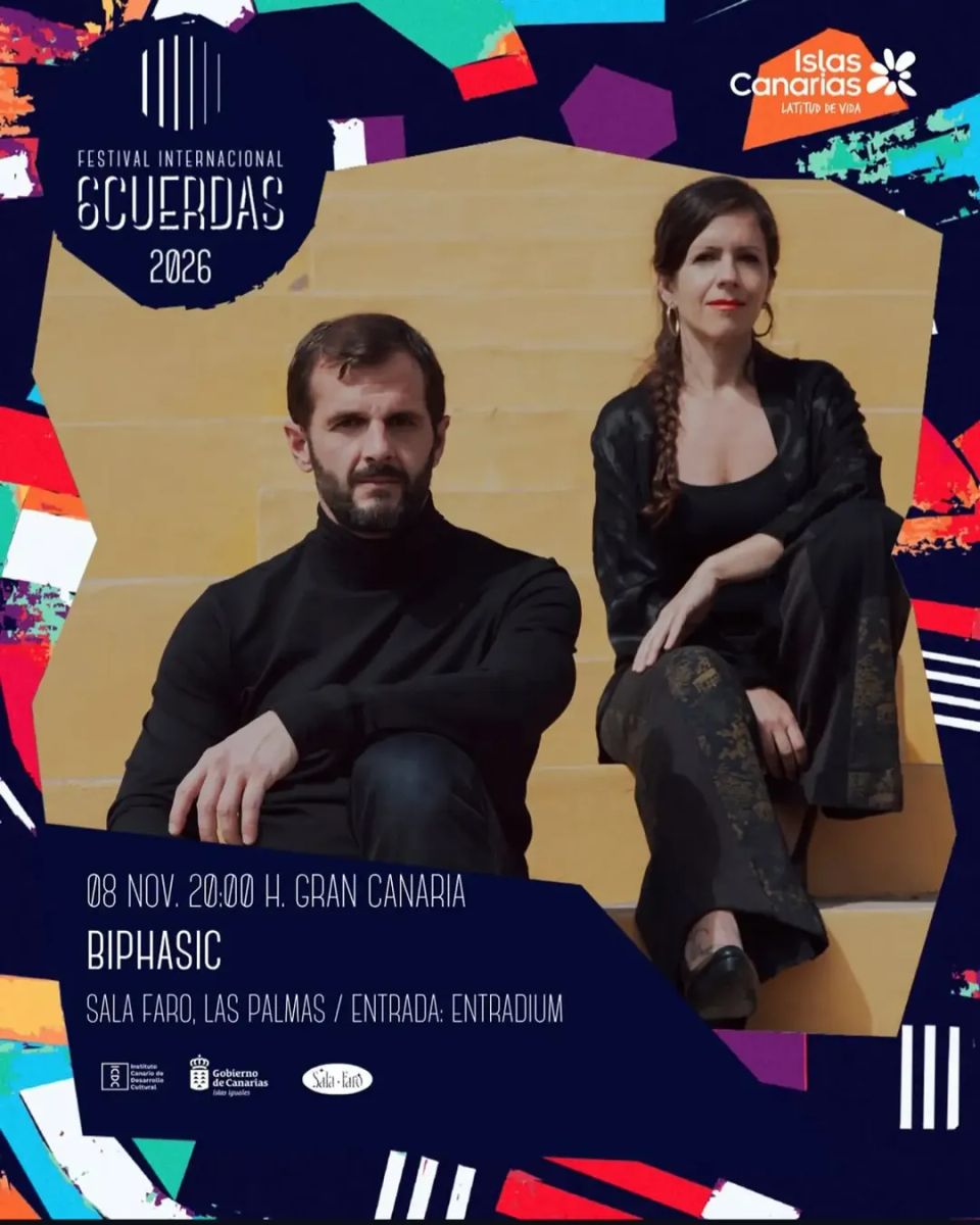 Biphasic in concert – 6cuerdas Guitar Festival 2026
