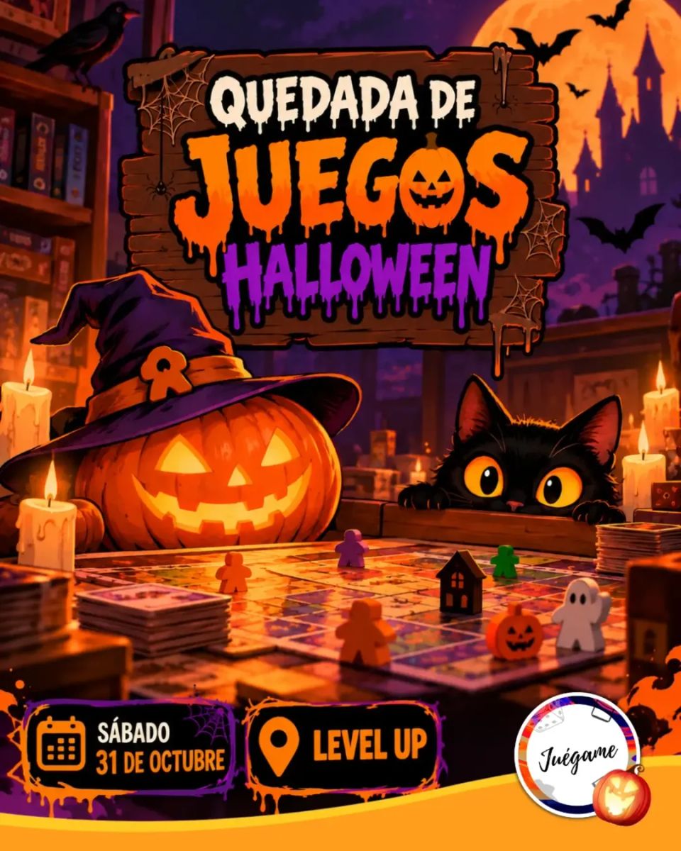 Halloween Board Games Meetup at Level Up