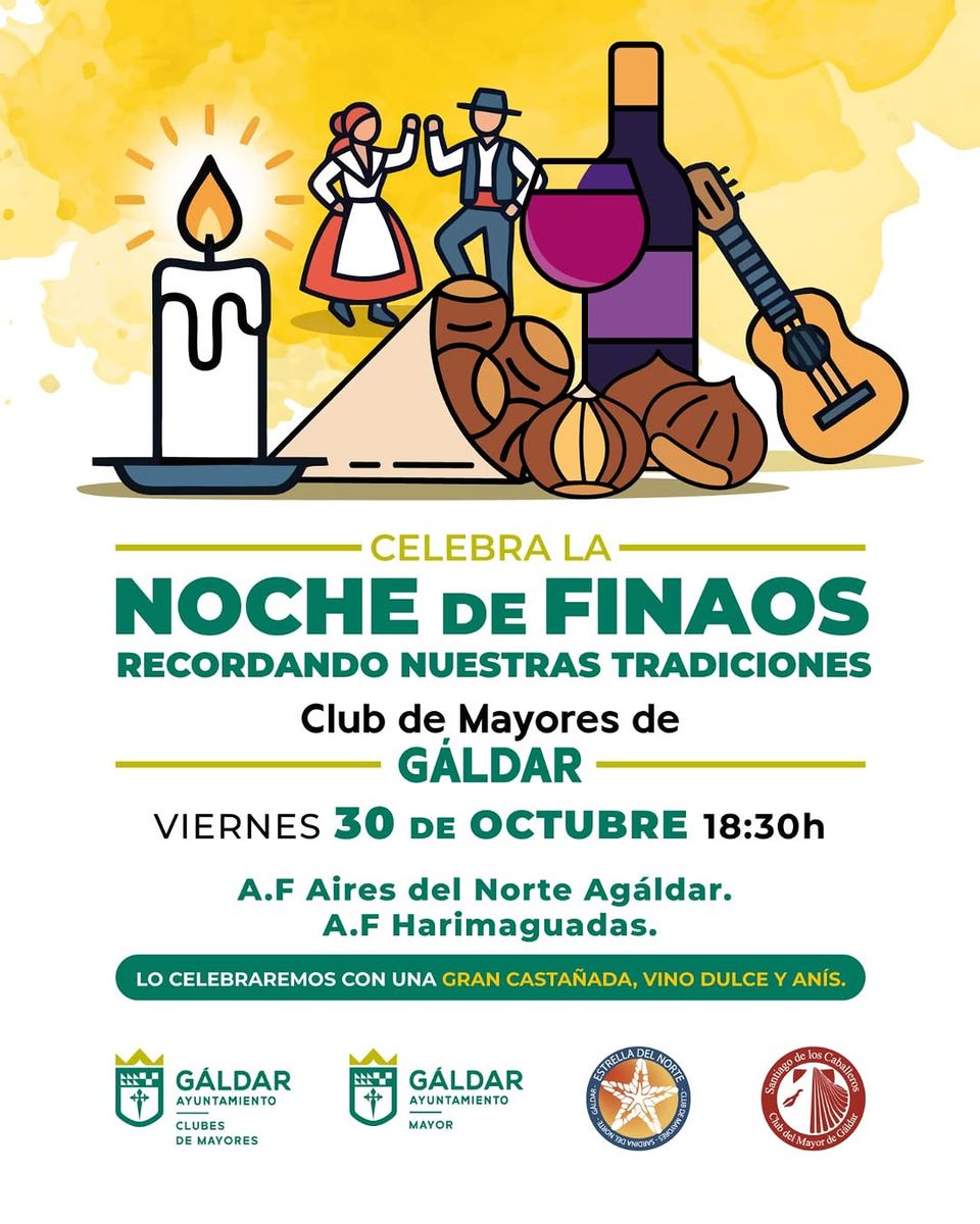 Noche de Finaos Seniors Celebration in Gáldar