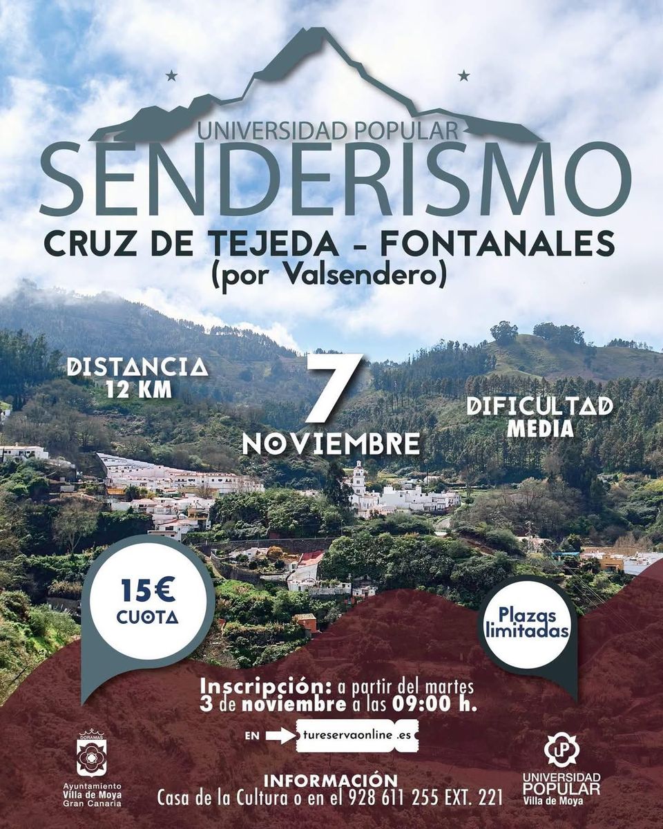 Hiking Route Cruz de Tejeda – Fontanales